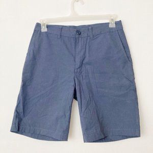 Patagonia Chino Shorts Men's Size 30 Blue 100% Organic Cotton Flat Front